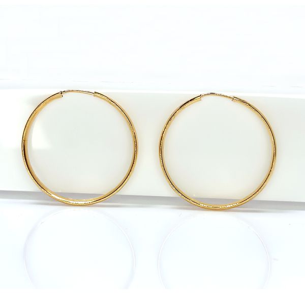 Brinco em Ouro 18k Argola Clássica 20 Milímetros