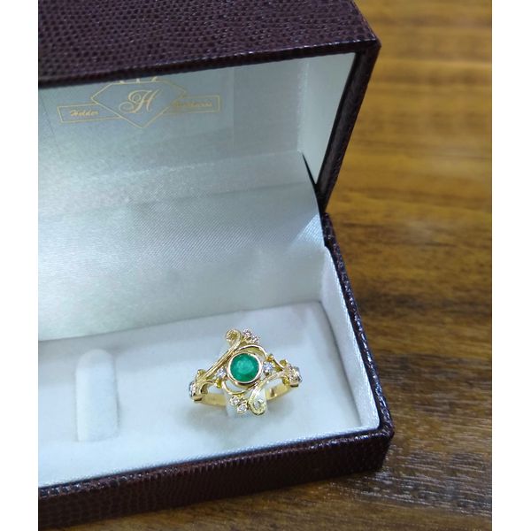 Anel de Formatura Ouro 18k Pedra Redonda Personalizado para Direito e demais cursos