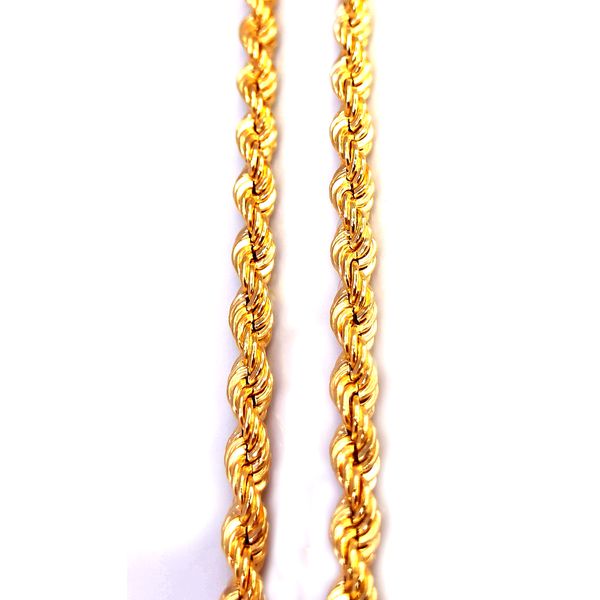 Cordão Torcido em Ouro Amarelo 18k com 60 Centímetros