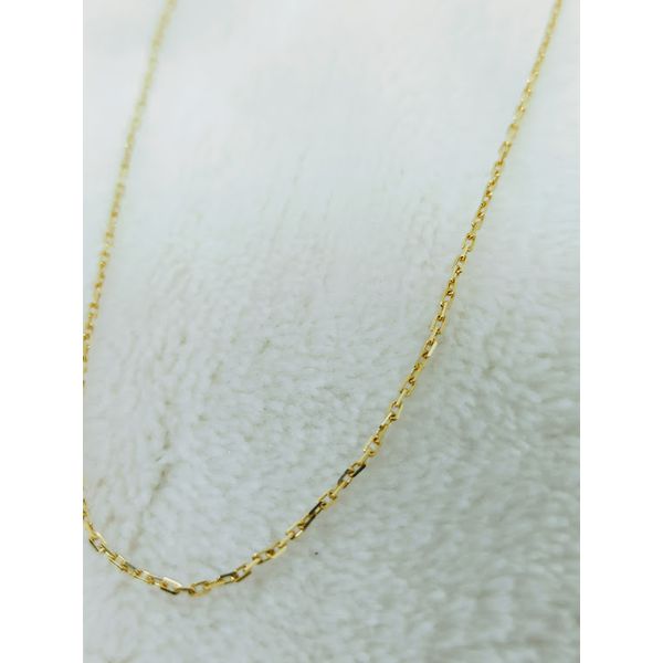 Corrente em Ouro 18k Cadeado Maciça