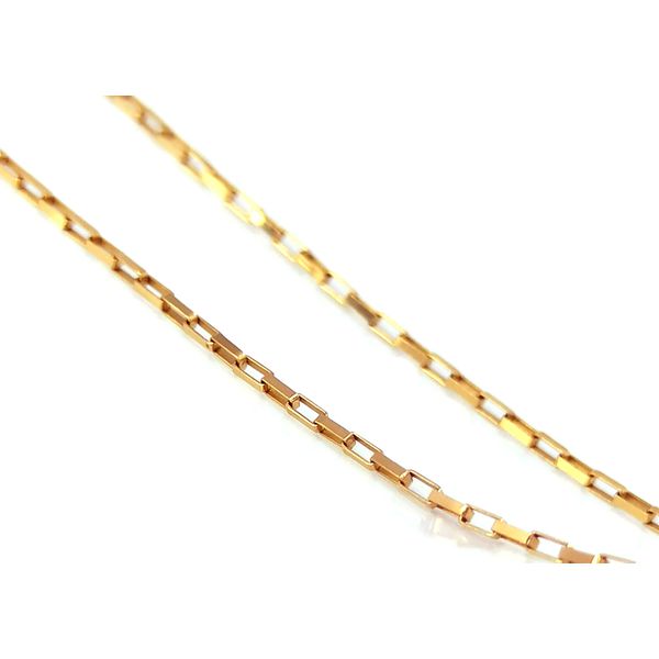 Corrente em Ouro 18k Cadeado 60 Centímetros