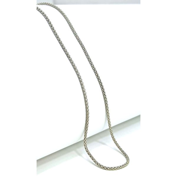 Corrente em Ouro Branco 18k Cordão
