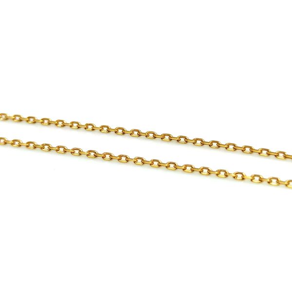 Corrente em Ouro 18k Cadeado 50 Centímetros