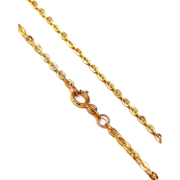 Corrente em Ouro 18k Bailarina com 50 Centímetros