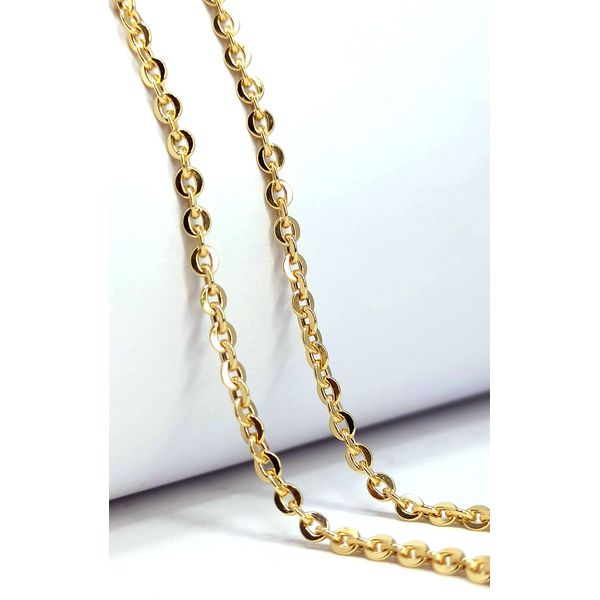 Corrente em Ouro 18k Bailarina 45 Centímetros