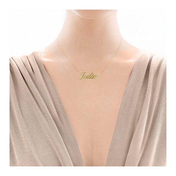Gargantilha Nome - Ouro 18k 750