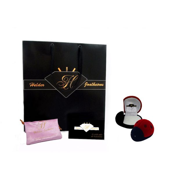 Brinco de Bolinha - Ouro 18k 750