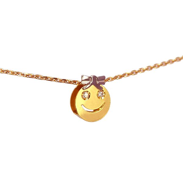 Pingente em Ouro 18k Menina