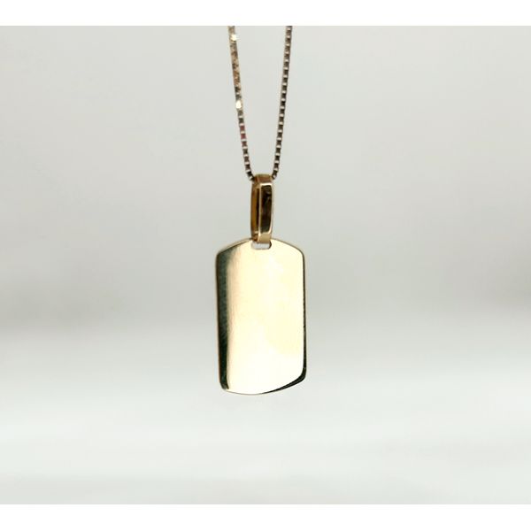 Placa Eternelle em Ouro 18k