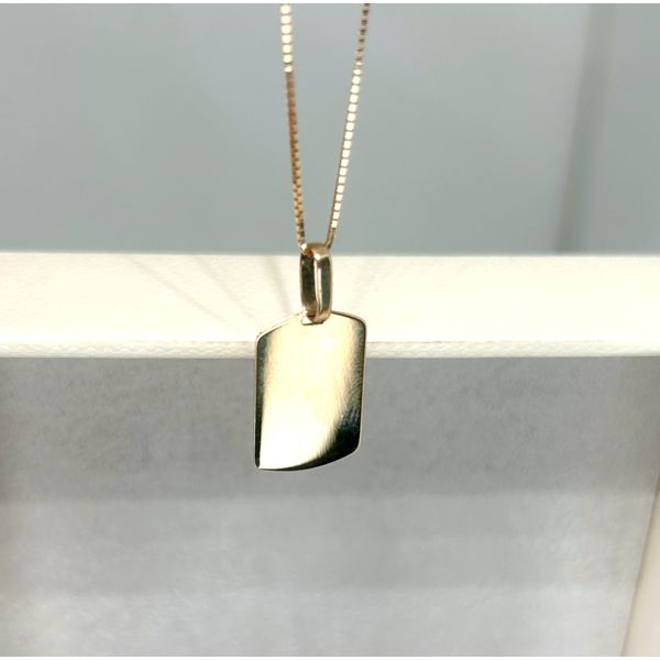Placa Eternelle em Ouro 18k