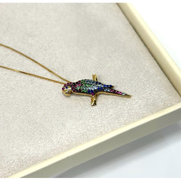 Pingente Arara Ouro 18k