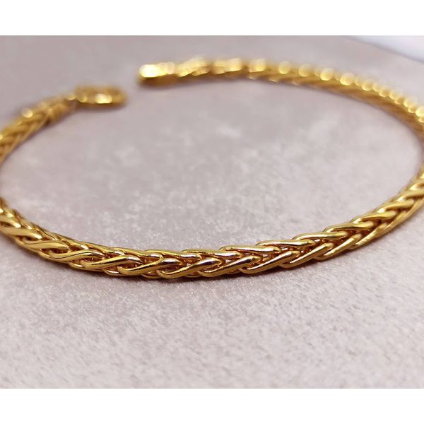 Pulseira Palmeira em Ouro 18k