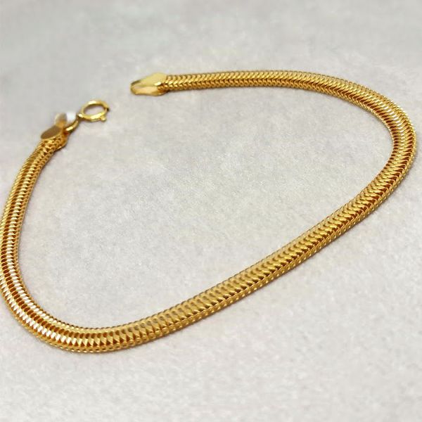 Pulseira Lacraia em Ouro 18k