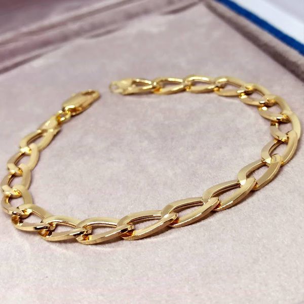 Pulseira Groumet Achatada