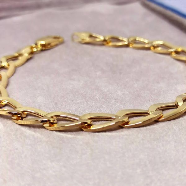 Pulseira Groumet Achatada
