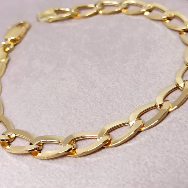 Pulseira Groumet Achatada