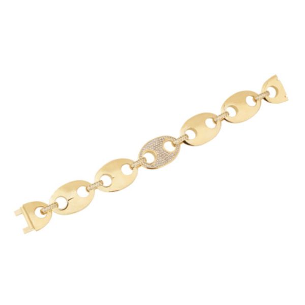 Pulseira Elo Gut, 1 Elo Crav. Dark Brown