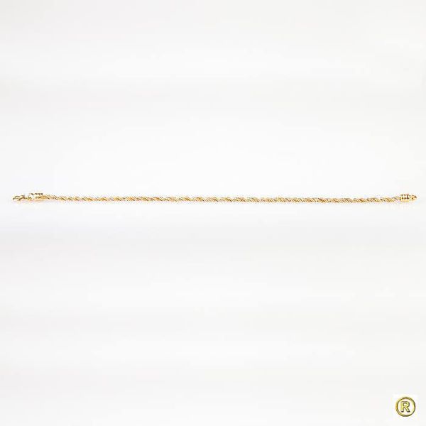 Pulseira 18k Cordão Tricolor