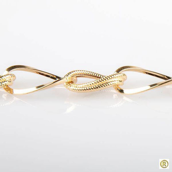 Pulseira 18k Elos Fosco e Polido
