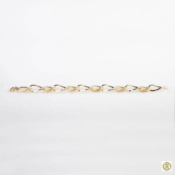 Pulseira 18k Elos Fosco e Polido