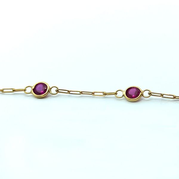 Pulseira em Ouro 18k com Zircônias 