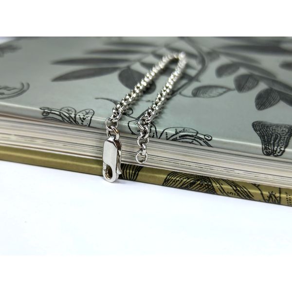 Pulseira em Ouro 18k Branco Elo Português