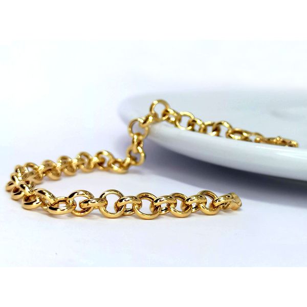 Pulseira Elo Português de 6mm