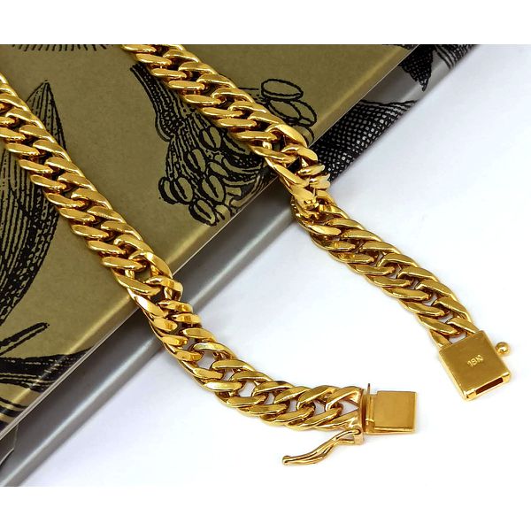 Pulseira em Ouro 18k Groumet