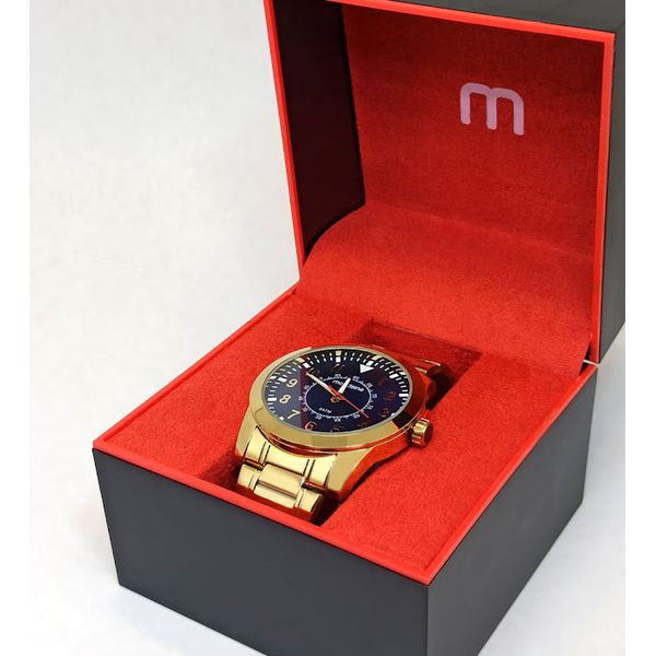 Relógio Mondaine Masculino de Pulso Dourado