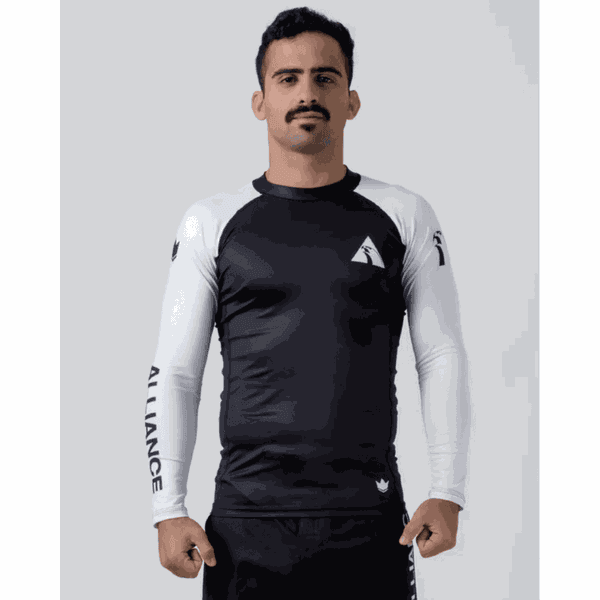 RASHGUARD MANGA COMPRIDA WHITE BELT
