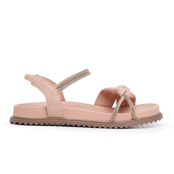 Sandália Feminina Papete Mari Rosa - Hella Shoes