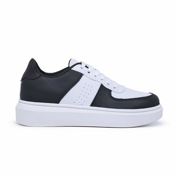 Tênis Larissa Feminino Preto e Branco
