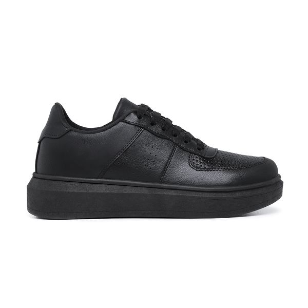 Tênis Larissa Feminino Black - Hella Shoes