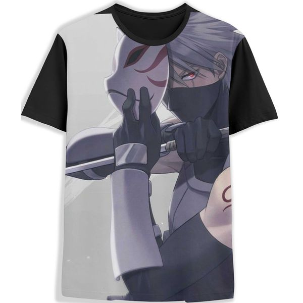 Camiseta Full 3D Kabuki Máscara Sensei