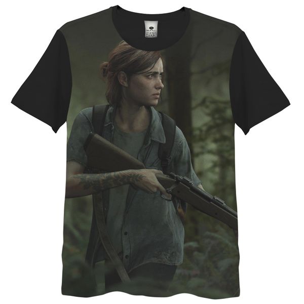 Camiseta Full 3d The Last Of Us Ellie