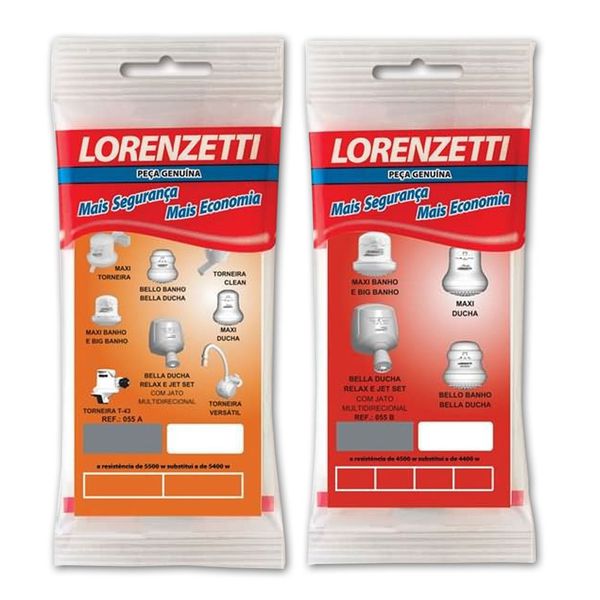 Resistência Lorenzetti Maxi Ducha 220V 5500W 055-A