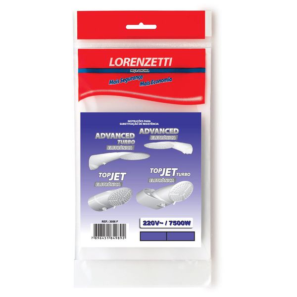 Resistencia Lorenzetti Advanced Eletronica 220V 3056F