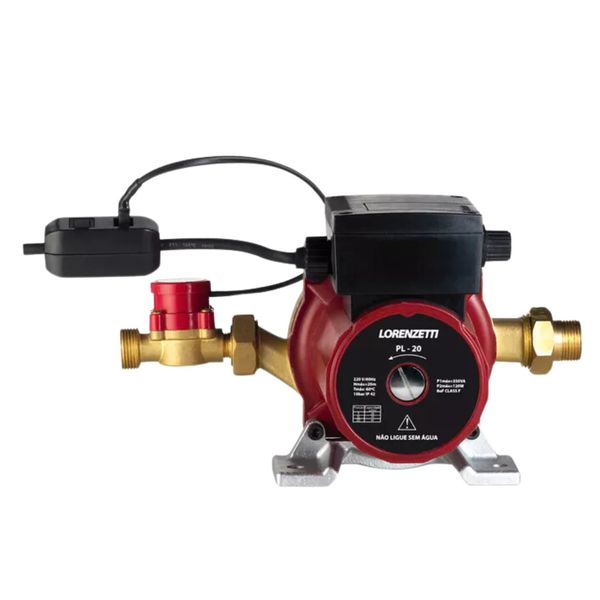 Pressurizador de Água Pl20 350W 20MCA 127V Lorenzetti