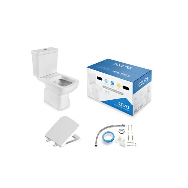 MISTI BACIA C/CAIXA ACOPLADA COMBO BRANCO