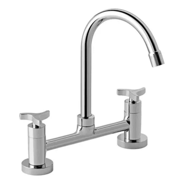 Misturador para cozinha de Mesa B.Móvel Docol Trio