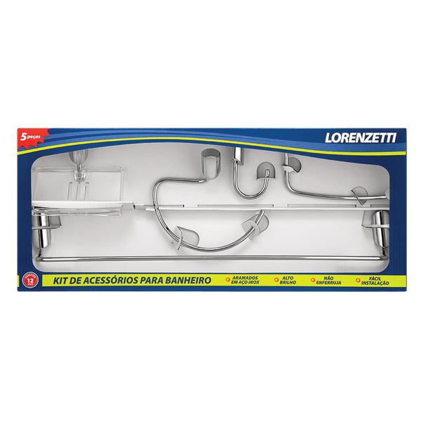 Kit de Acessórios para Banheiro Loren Joy – Lorenzetti