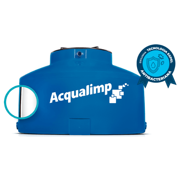 Caixa d'água protegida 310 litros - Acqualimp