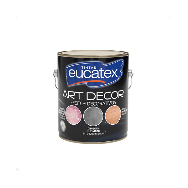 Efeito Cimento Queimado Artdecor Cinza Profundo 5kg Eucatex