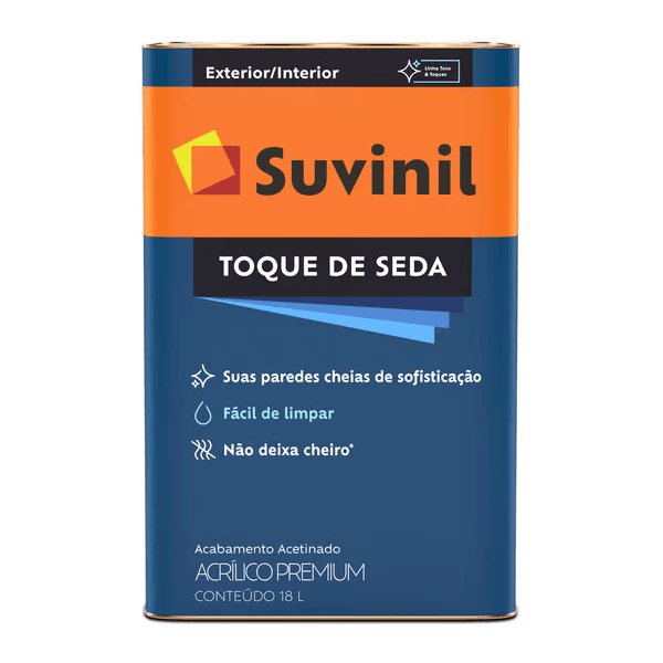 Tinta Acrílica Toque de Seda Branco Neve 18L Suvinil 