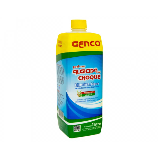 Algicida Choque para Combate de Algas Genco 1L 403130