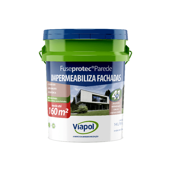 IMPERMEABILIZANTE DE FACHADA FUSEPROTEC 14L - VIAPOL