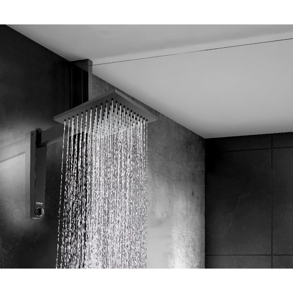 Chuveiro Acqua Century Eletrônico - Preto - 220V/7500W | Lorenzetti. 