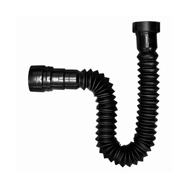 Sifão Sanfonado Universal Preto Ssum3 Astra 