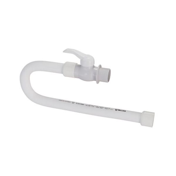  ENGATE FLEX PVC C/REGISTRO 1/2 X 40CM BR - ESTRELA