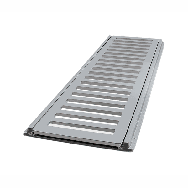 Conjunto Grelha 15x50 com Caixilho Leve Pedestre LGmais